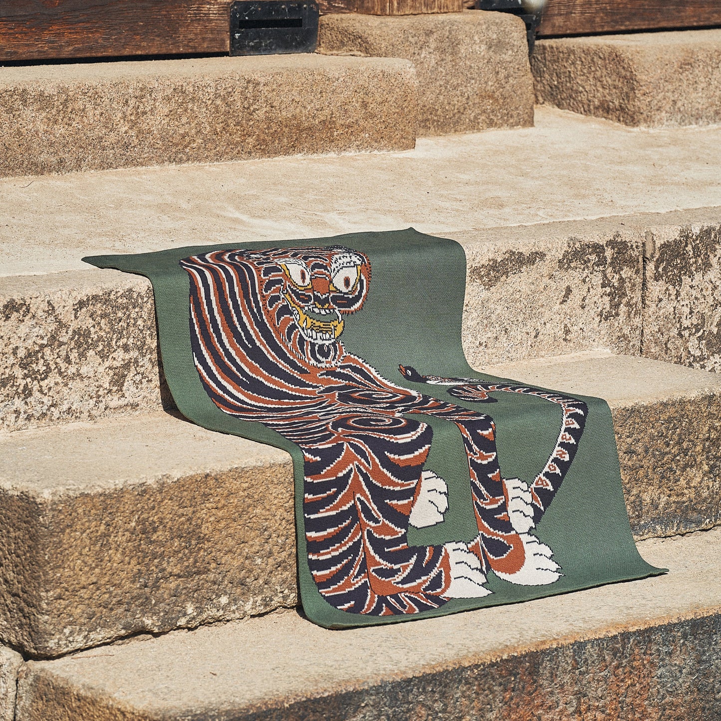 Olive Tiger and Magpie