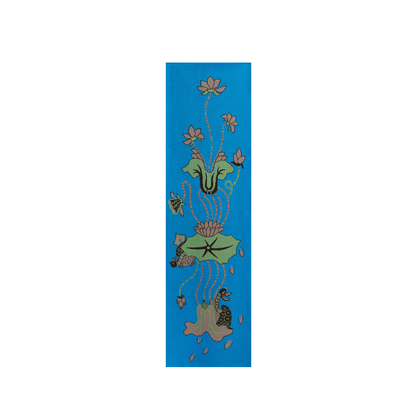 Lotuses with Turtles