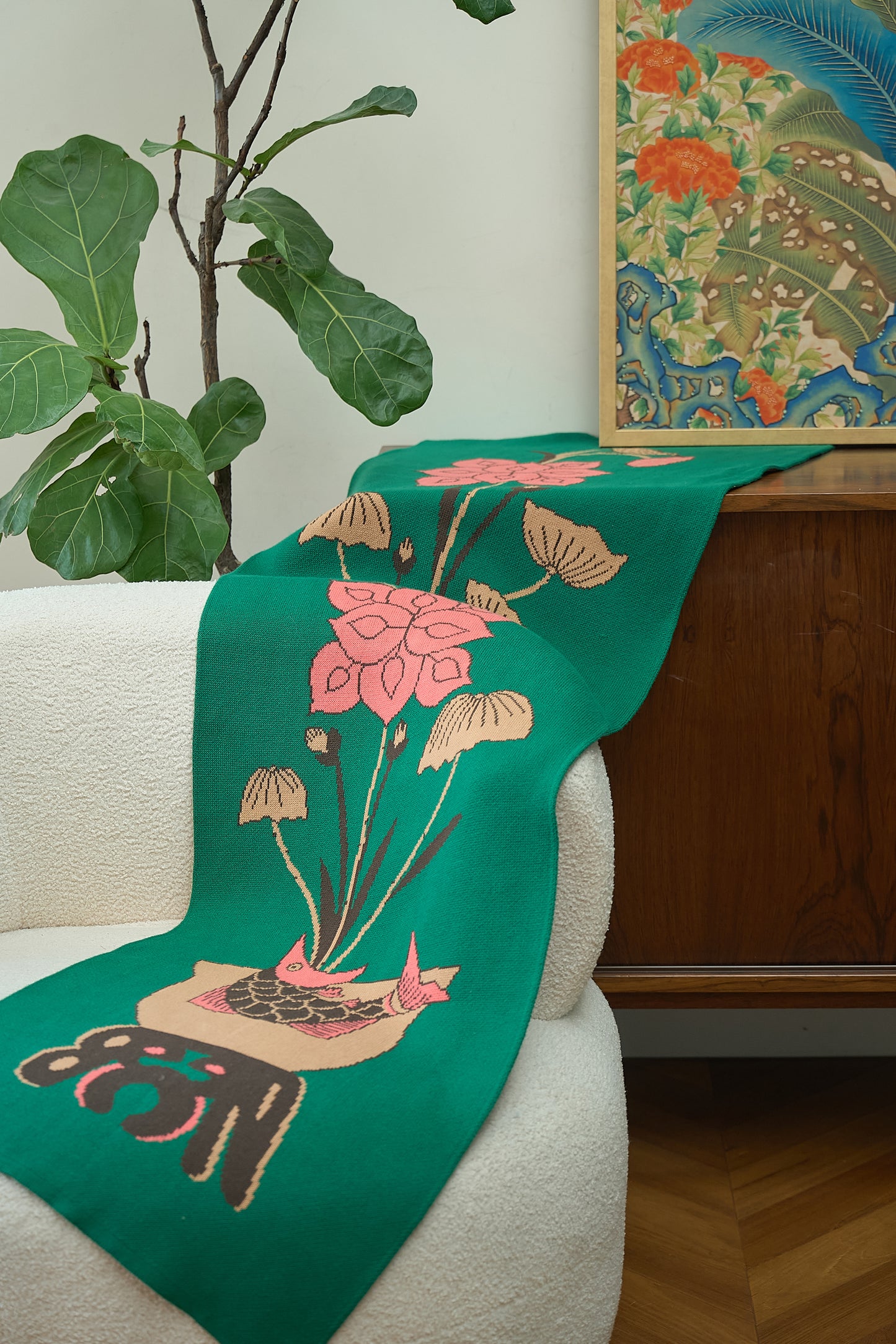 Lotuses in Vase